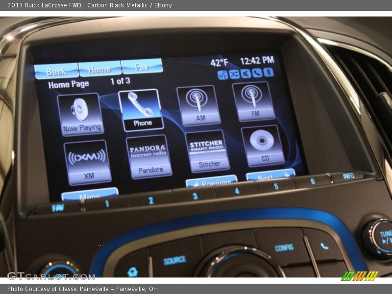 Carbon Black Metallic / Ebony 2013 Buick LaCrosse FWD
