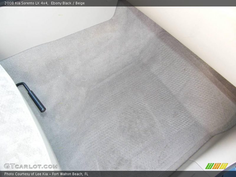 Ebony Black / Beige 2008 Kia Sorento LX 4x4