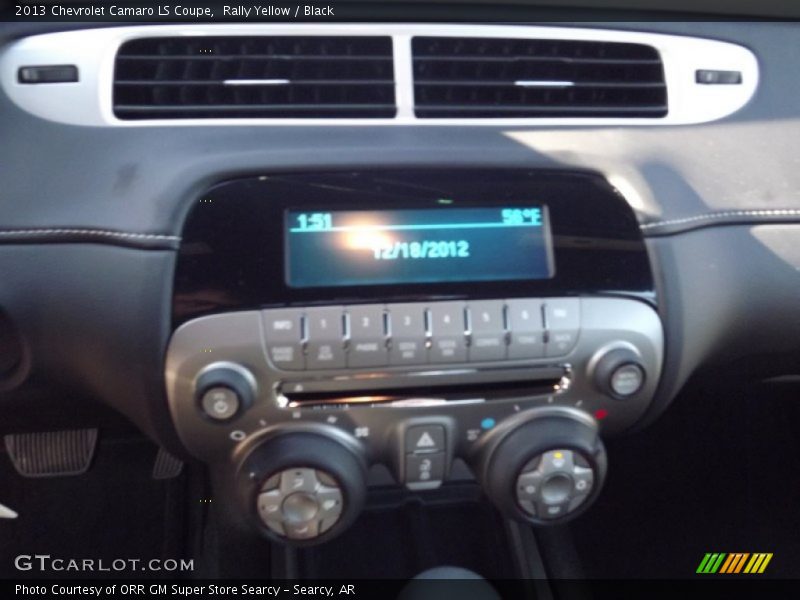 Rally Yellow / Black 2013 Chevrolet Camaro LS Coupe