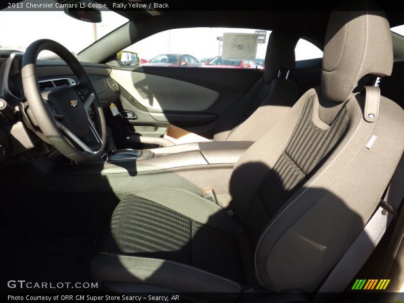 Rally Yellow / Black 2013 Chevrolet Camaro LS Coupe