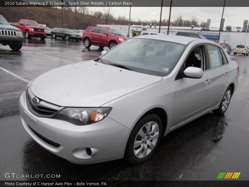 Spark Silver Metallic / Carbon Black 2010 Subaru Impreza 2.5i Sedan