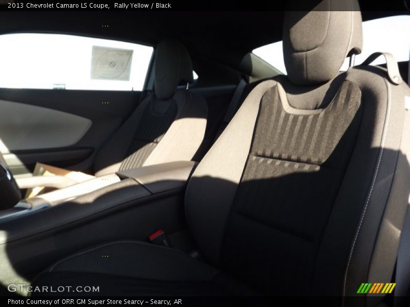 Rally Yellow / Black 2013 Chevrolet Camaro LS Coupe