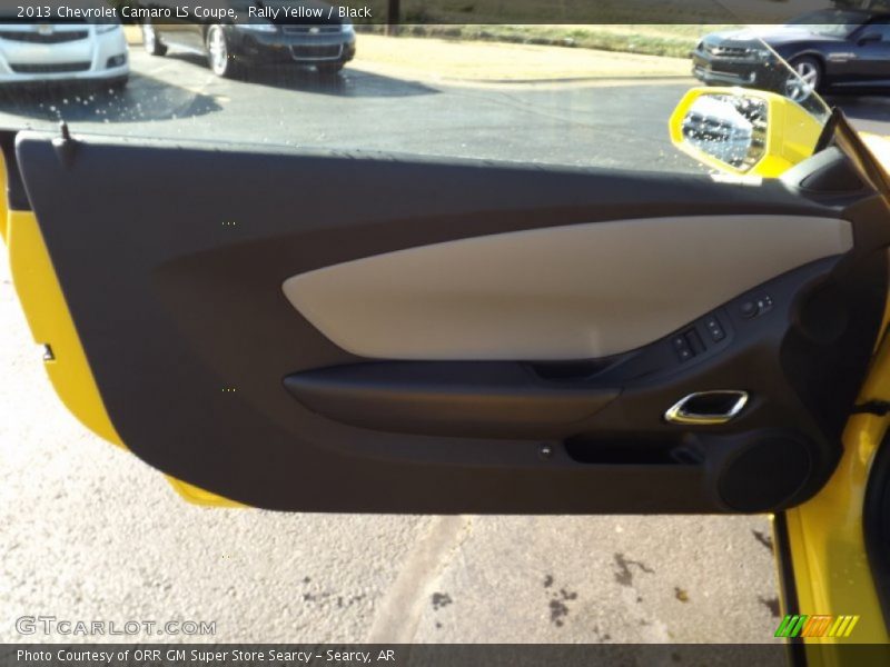 Rally Yellow / Black 2013 Chevrolet Camaro LS Coupe