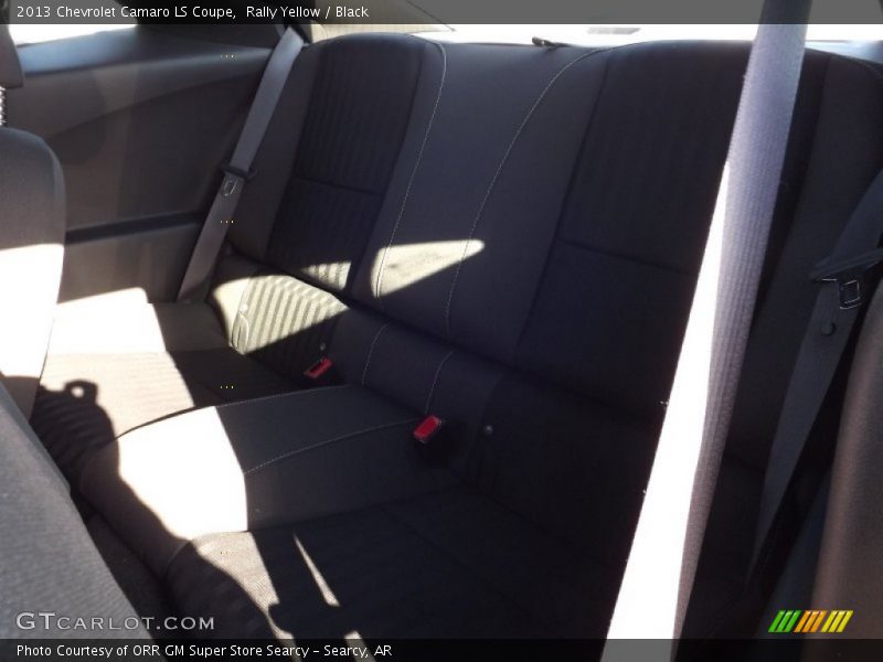 Rally Yellow / Black 2013 Chevrolet Camaro LS Coupe