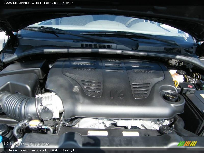 Ebony Black / Beige 2008 Kia Sorento LX 4x4