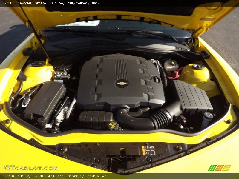 Rally Yellow / Black 2013 Chevrolet Camaro LS Coupe