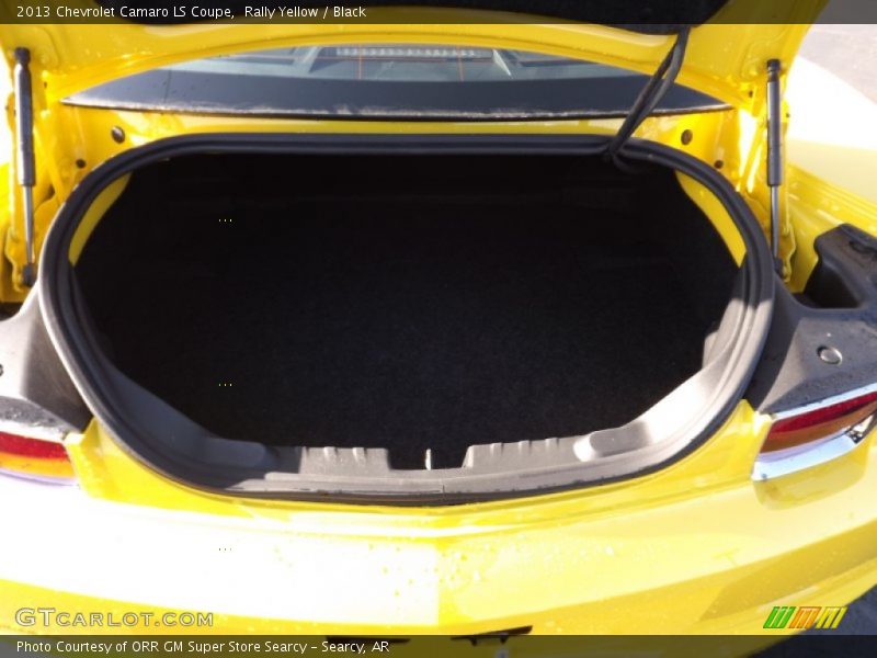 Rally Yellow / Black 2013 Chevrolet Camaro LS Coupe