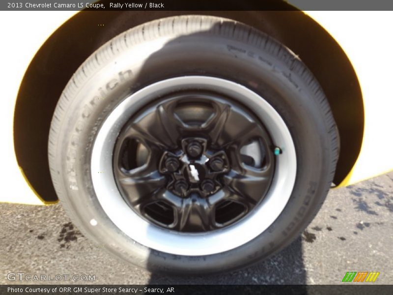 Rally Yellow / Black 2013 Chevrolet Camaro LS Coupe