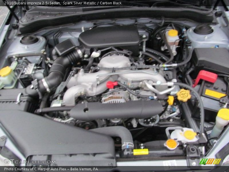 Spark Silver Metallic / Carbon Black 2010 Subaru Impreza 2.5i Sedan