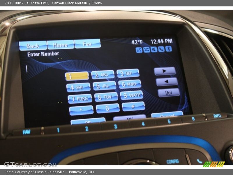 Carbon Black Metallic / Ebony 2013 Buick LaCrosse FWD