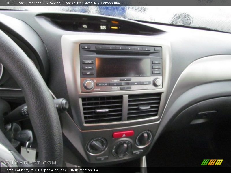 Spark Silver Metallic / Carbon Black 2010 Subaru Impreza 2.5i Sedan