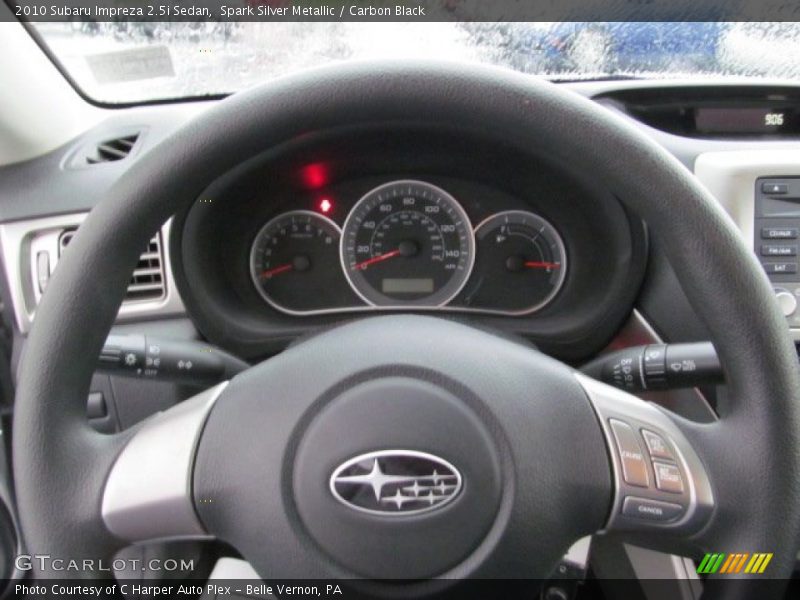Spark Silver Metallic / Carbon Black 2010 Subaru Impreza 2.5i Sedan