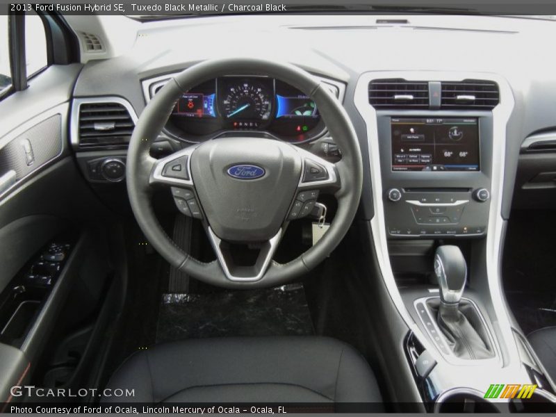 Dashboard of 2013 Fusion Hybrid SE