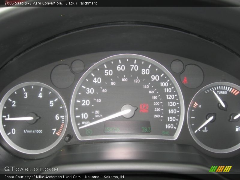  2005 9-3 Aero Convertible Aero Convertible Gauges
