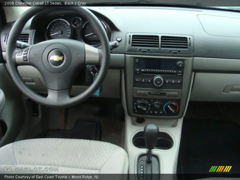 Black / Gray 2008 Chevrolet Cobalt LT Sedan