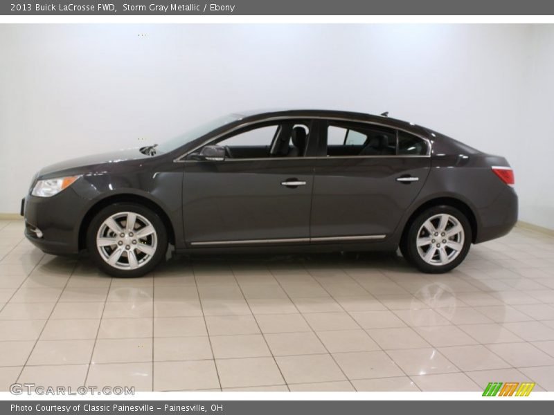 Storm Gray Metallic / Ebony 2013 Buick LaCrosse FWD