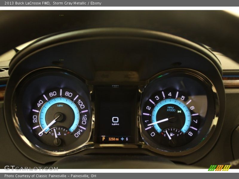 Storm Gray Metallic / Ebony 2013 Buick LaCrosse FWD