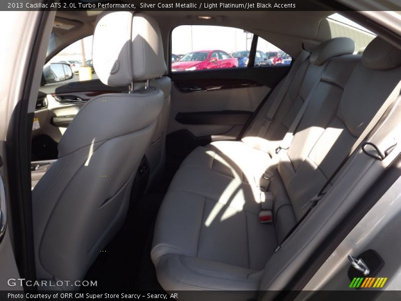 Silver Coast Metallic / Light Platinum/Jet Black Accents 2013 Cadillac ATS 2.0L Turbo Performance