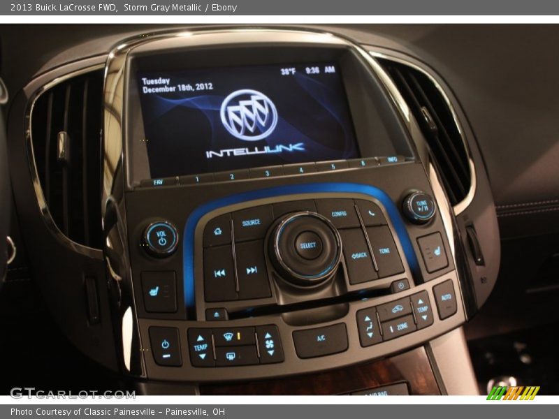 Storm Gray Metallic / Ebony 2013 Buick LaCrosse FWD