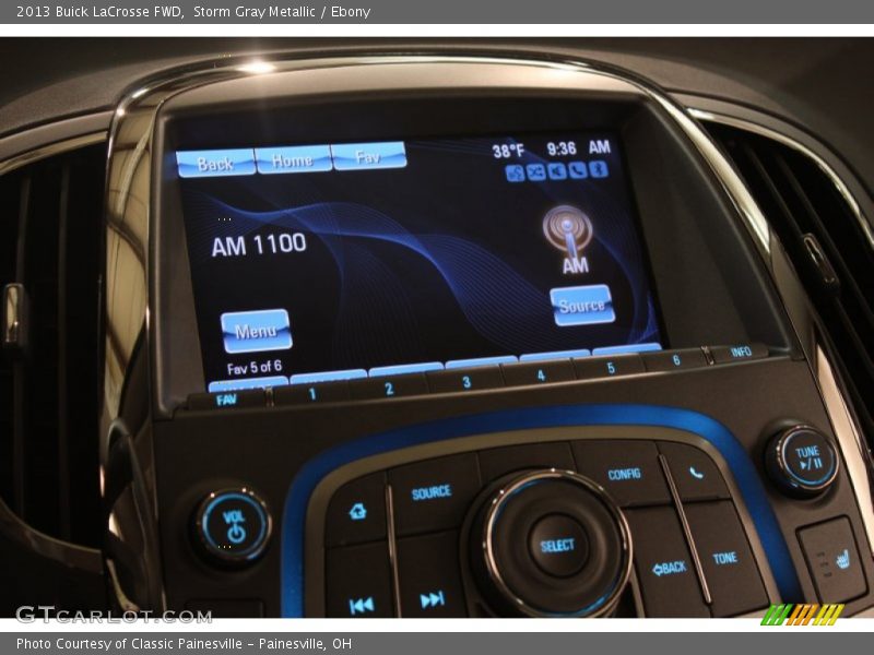 Storm Gray Metallic / Ebony 2013 Buick LaCrosse FWD