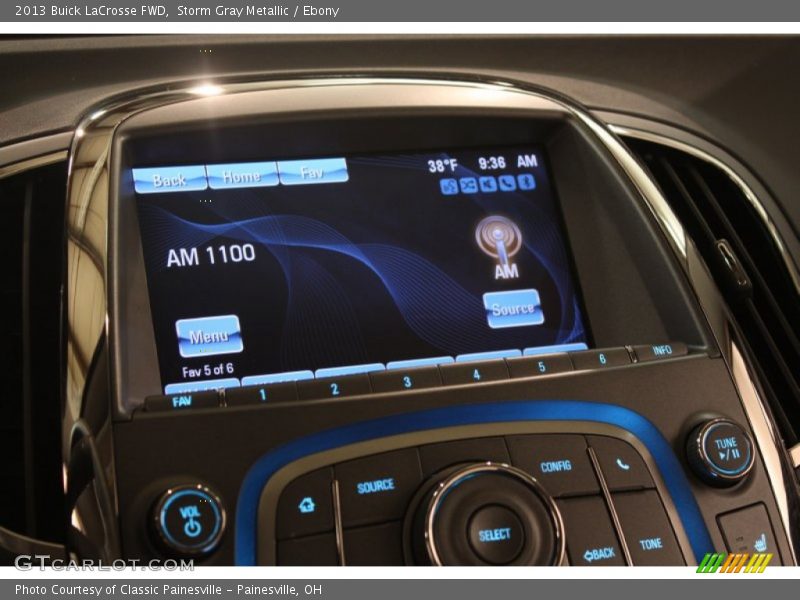 Storm Gray Metallic / Ebony 2013 Buick LaCrosse FWD