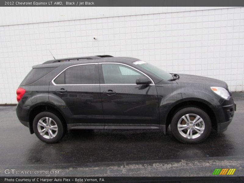 Black / Jet Black 2012 Chevrolet Equinox LT AWD