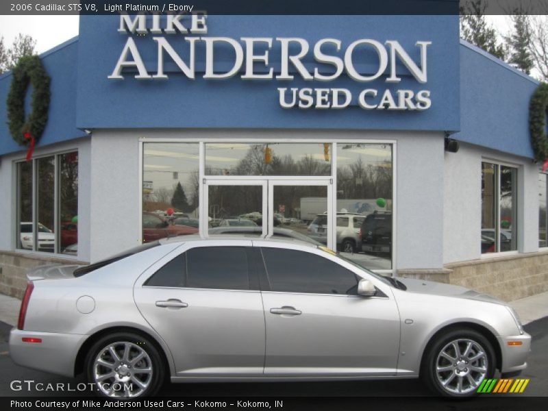 Light Platinum / Ebony 2006 Cadillac STS V8