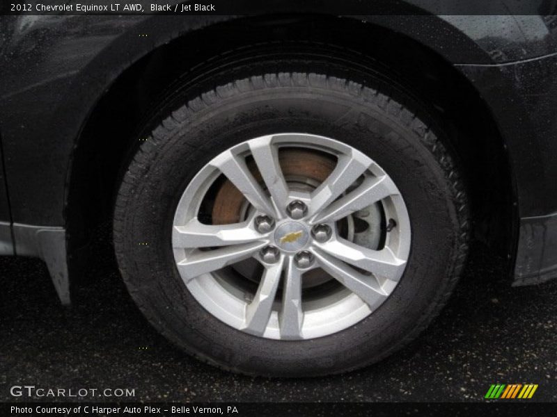 Black / Jet Black 2012 Chevrolet Equinox LT AWD