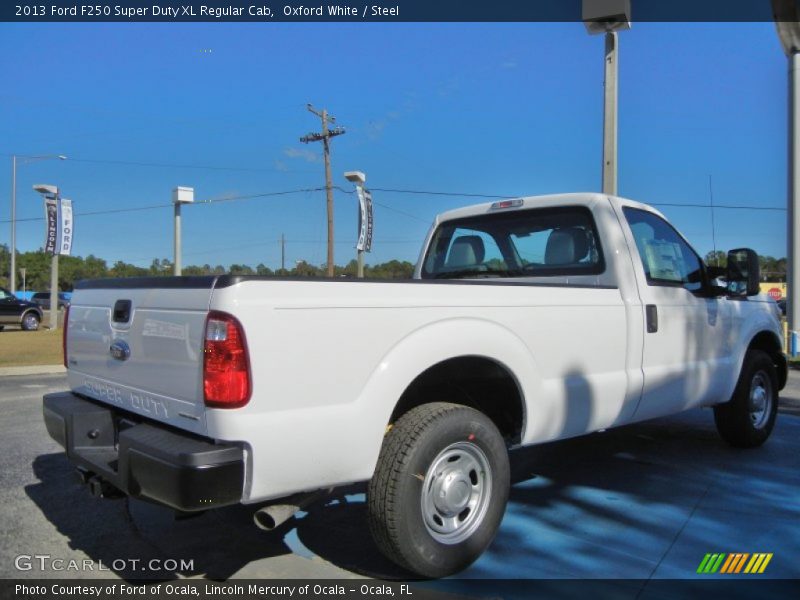 Oxford White / Steel 2013 Ford F250 Super Duty XL Regular Cab