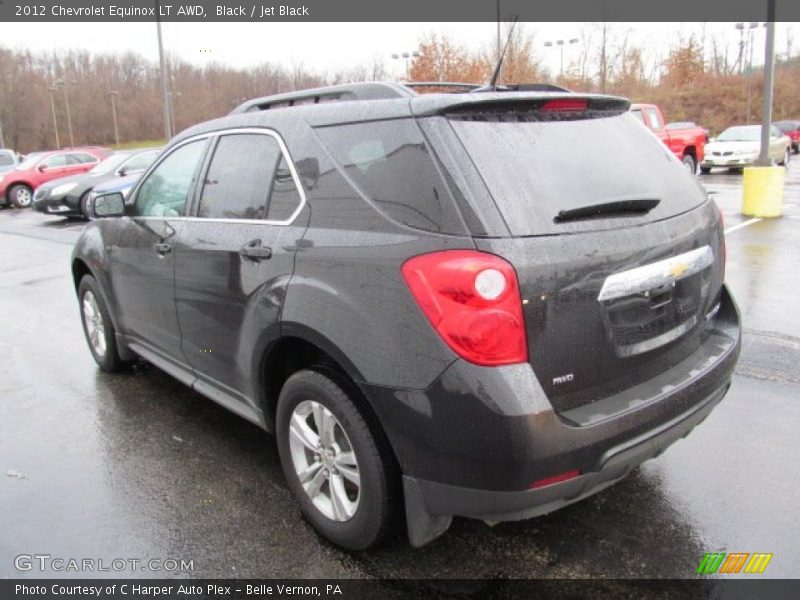 Black / Jet Black 2012 Chevrolet Equinox LT AWD