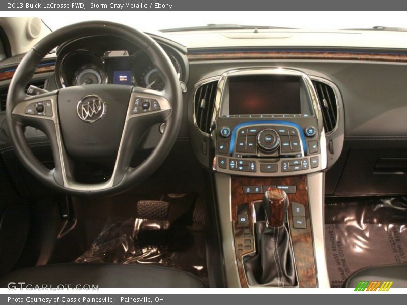 Storm Gray Metallic / Ebony 2013 Buick LaCrosse FWD