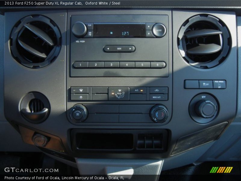 Oxford White / Steel 2013 Ford F250 Super Duty XL Regular Cab