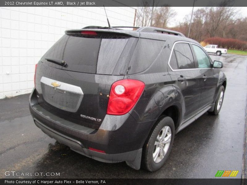 Black / Jet Black 2012 Chevrolet Equinox LT AWD