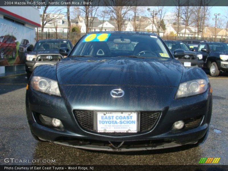 Nordic Green Mica / Black 2004 Mazda RX-8 Sport