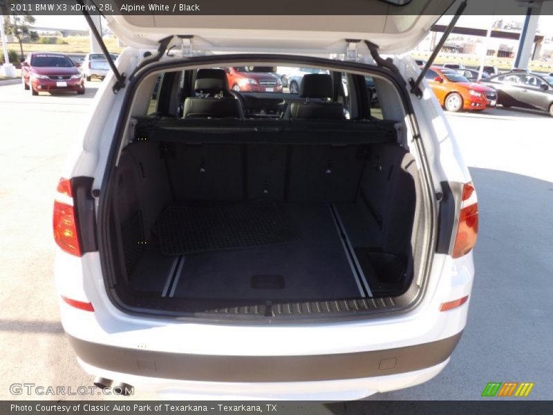 Alpine White / Black 2011 BMW X3 xDrive 28i