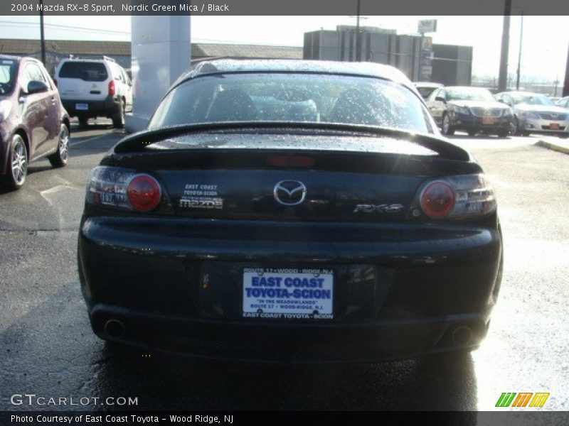 Nordic Green Mica / Black 2004 Mazda RX-8 Sport