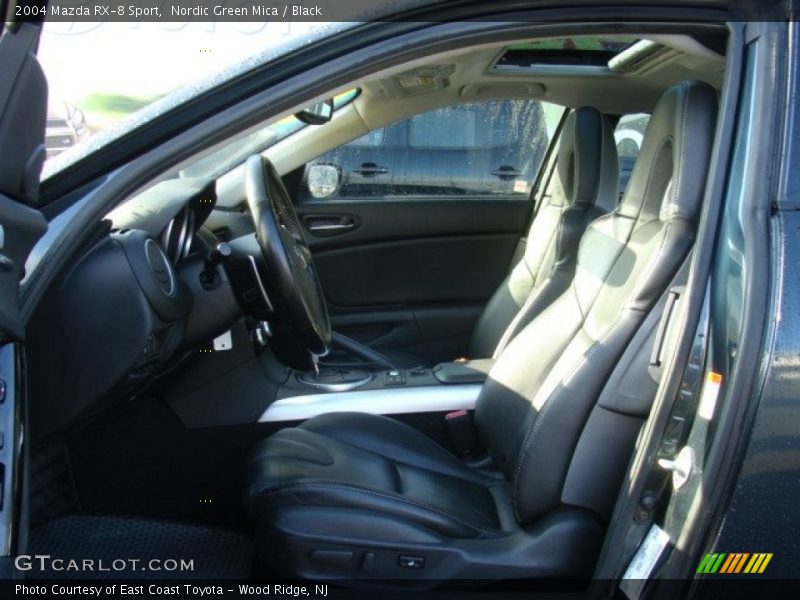 Nordic Green Mica / Black 2004 Mazda RX-8 Sport