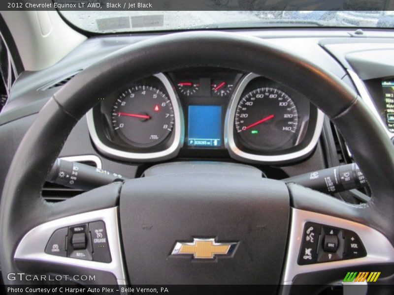 Black / Jet Black 2012 Chevrolet Equinox LT AWD