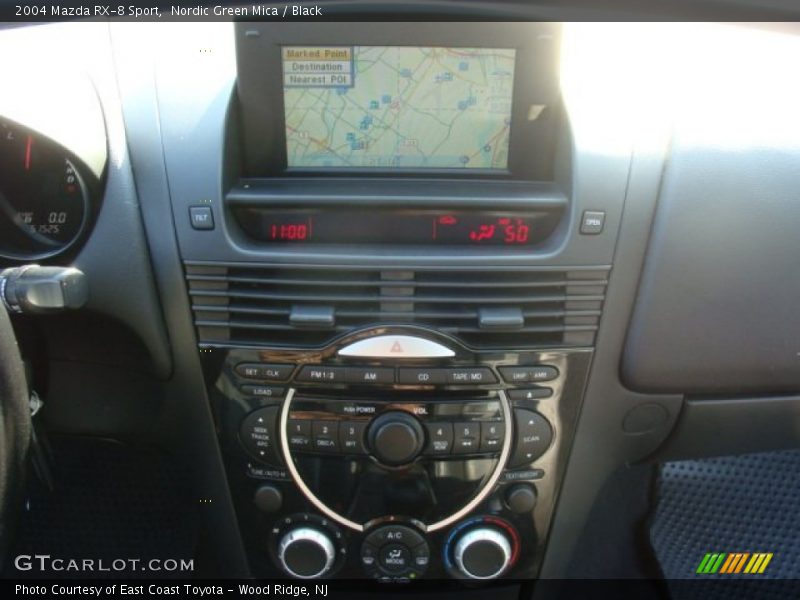 Nordic Green Mica / Black 2004 Mazda RX-8 Sport