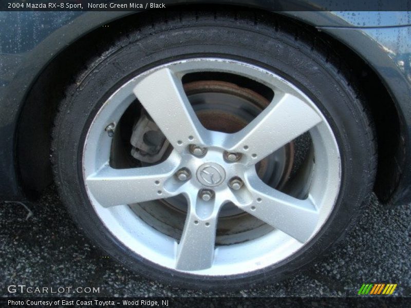 Nordic Green Mica / Black 2004 Mazda RX-8 Sport