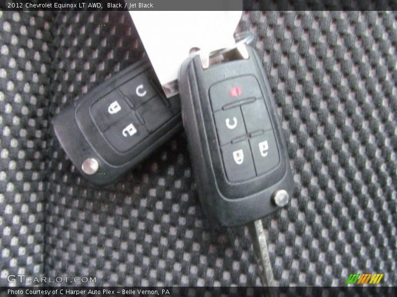 Black / Jet Black 2012 Chevrolet Equinox LT AWD