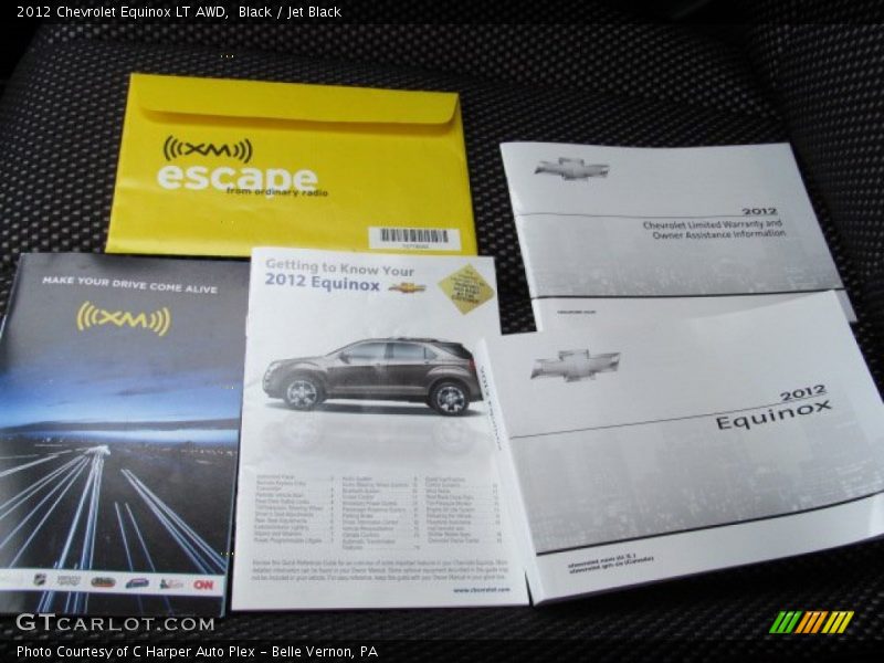 Black / Jet Black 2012 Chevrolet Equinox LT AWD