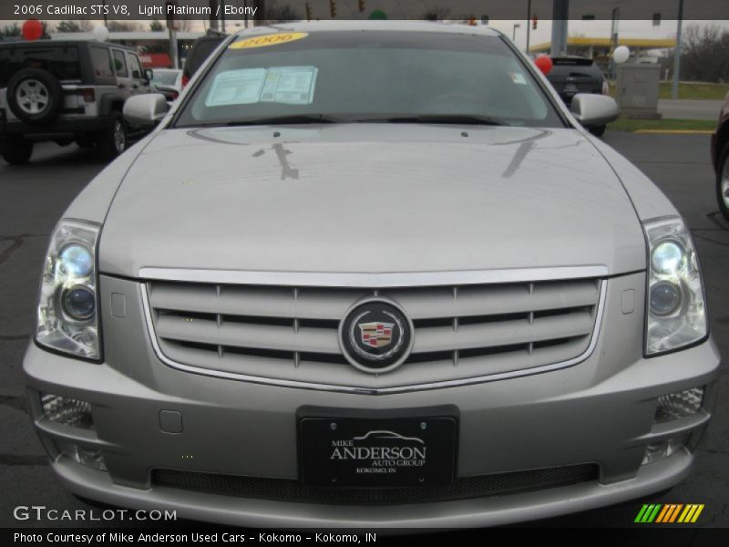 Light Platinum / Ebony 2006 Cadillac STS V8