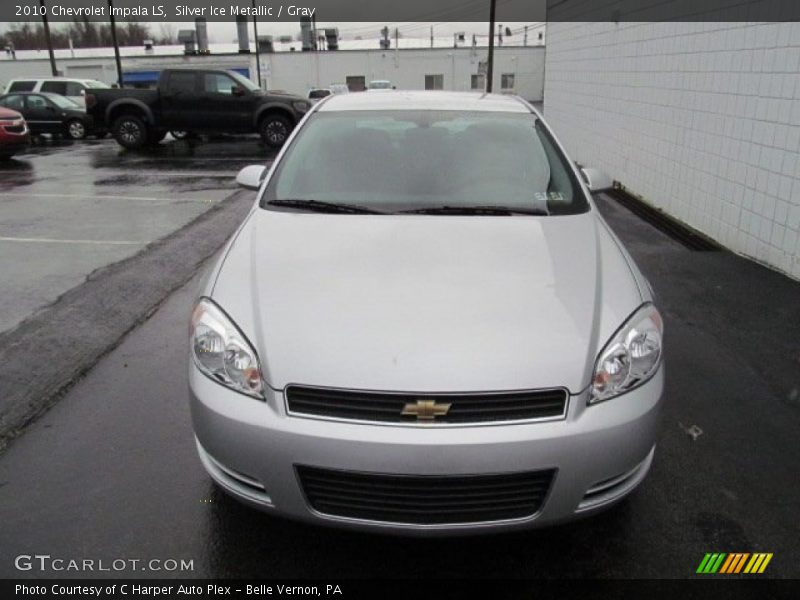 Silver Ice Metallic / Gray 2010 Chevrolet Impala LS