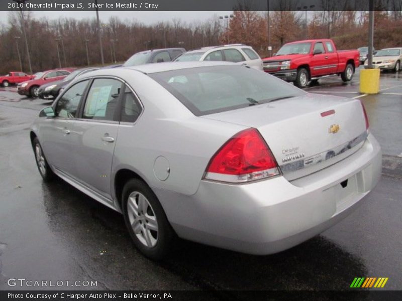 Silver Ice Metallic / Gray 2010 Chevrolet Impala LS