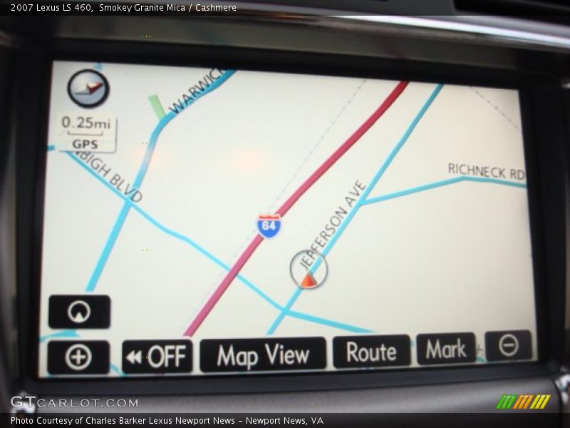 Smokey Granite Mica / Cashmere 2007 Lexus LS 460