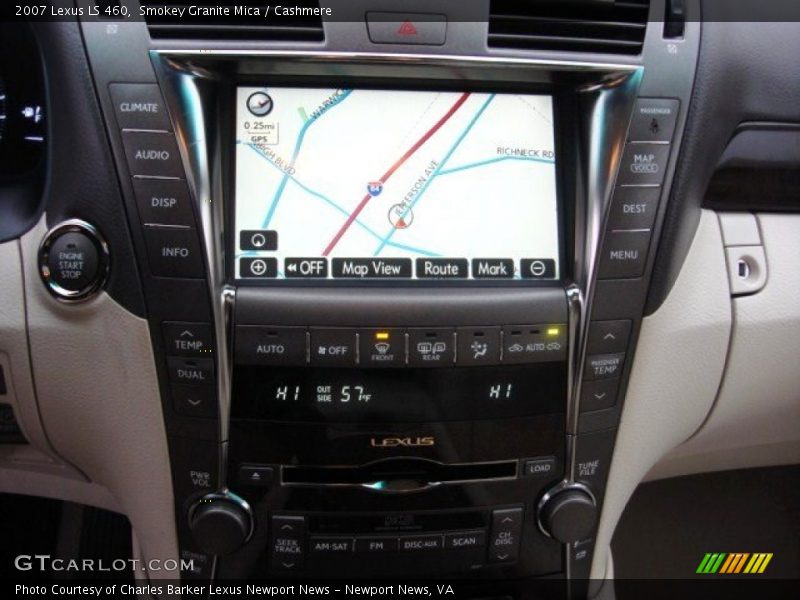Smokey Granite Mica / Cashmere 2007 Lexus LS 460
