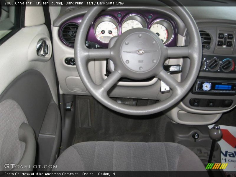 Dark Plum Pearl / Dark Slate Gray 2005 Chrysler PT Cruiser Touring