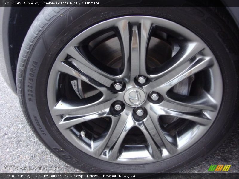 Smokey Granite Mica / Cashmere 2007 Lexus LS 460