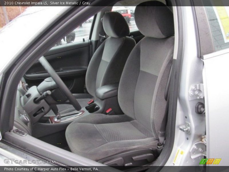 Silver Ice Metallic / Gray 2010 Chevrolet Impala LS